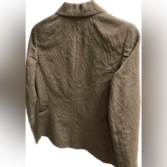 Vintage cotton jacquard blazer jacket - Picture 2 of 5